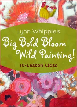 Big Bold Bloom Wild Painting